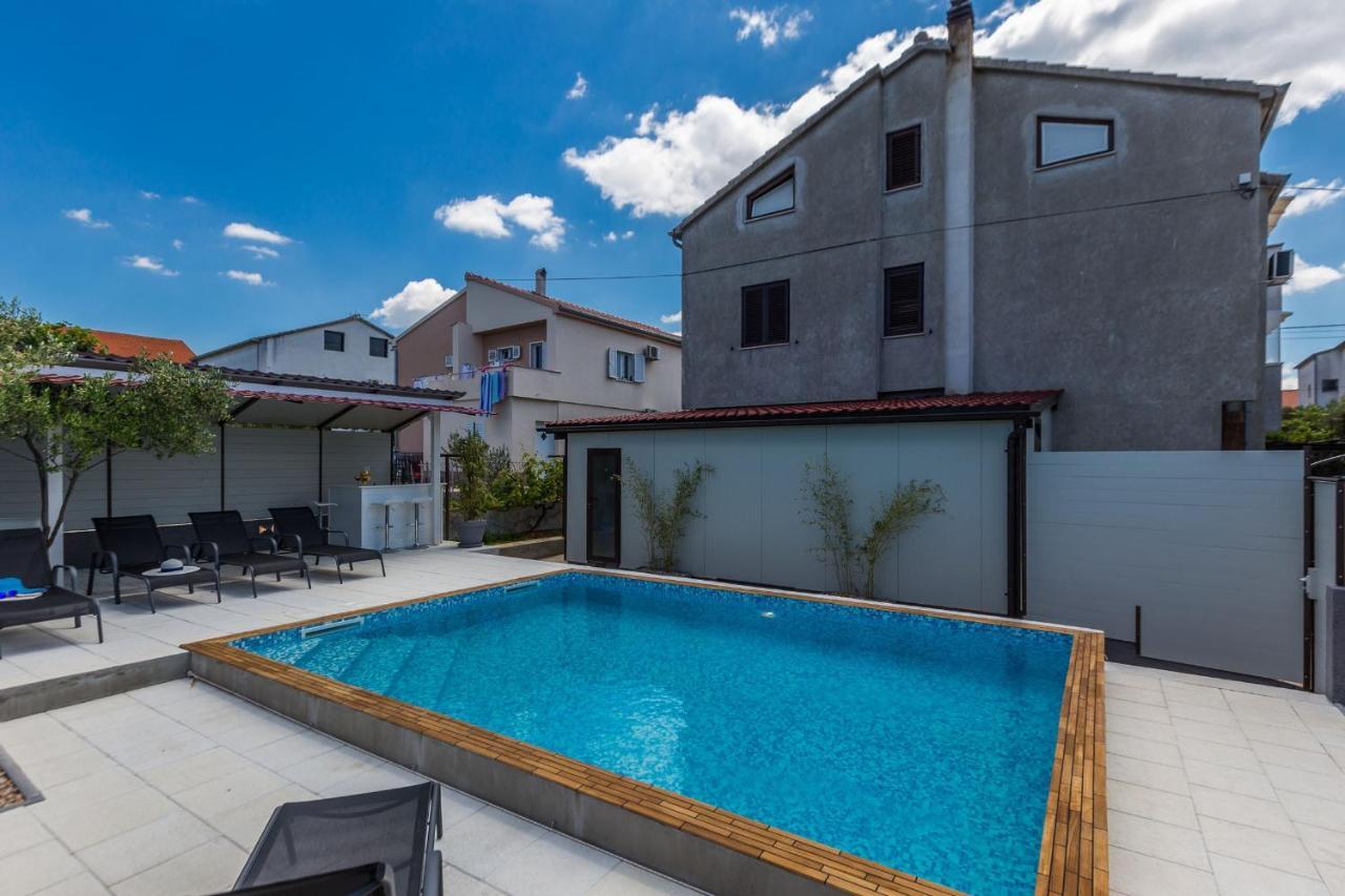 Katina Apartment With Private Pool Zadar Exterior foto